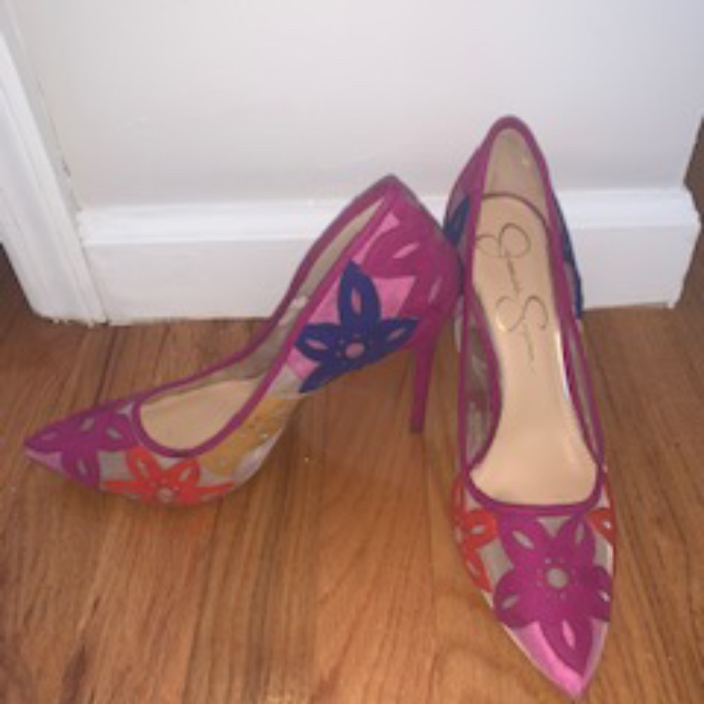 Jessica Simpson Colorful Pumps